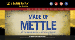 Desktop Screenshot of leatherman.hu