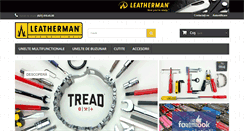 Desktop Screenshot of leatherman.ro