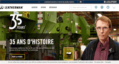 Desktop Screenshot of leatherman.fr