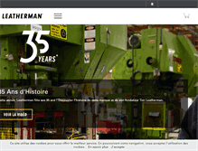 Tablet Screenshot of leatherman.fr
