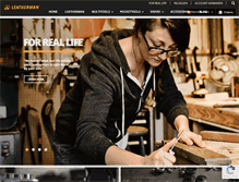 Tablet Screenshot of leatherman.be
