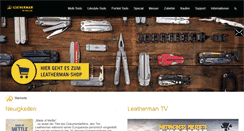 Desktop Screenshot of leatherman.de